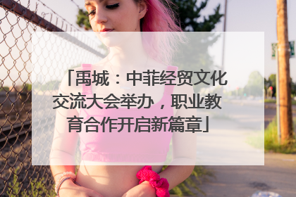 禹城：中菲经贸文化交流大会举办，职业教育合作开启新篇章
