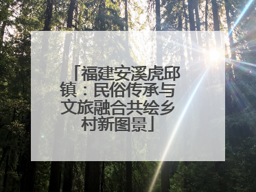 福建安溪虎邱镇：民俗传承与文旅融合共绘乡村新图景