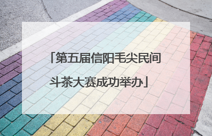 第五届信阳毛尖民间斗茶大赛成功举办