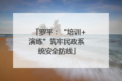 罗平：“培训+演练”筑牢民政系统安全防线