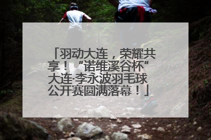 羽动大连，荣耀共享！“诺维溪谷杯”大连·李永波羽毛球公开赛圆满落幕！