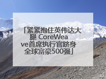 紧紧抱住英伟达大腿 CoreWeave首席执行官跻身全球富豪500强