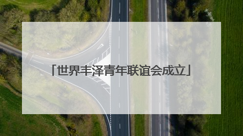 世界丰泽青年联谊会成立