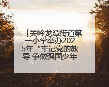 关岭龙潭街道第一小学举办2025年“牢记党的教导 争做强国少年”“六一”文艺汇演活动