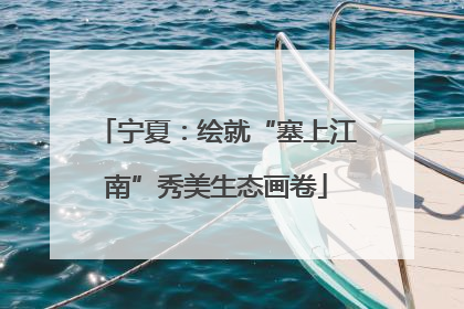 宁夏：绘就“塞上江南”秀美生态画卷