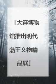 大连博物馆推出明代藩王文物精品展