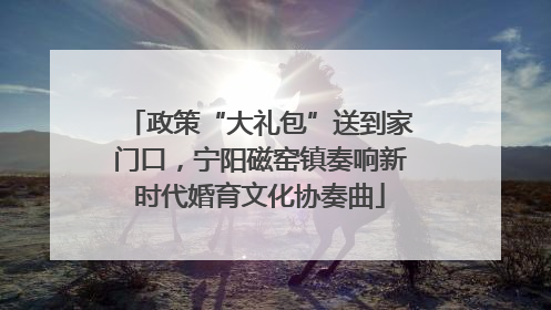 政策“大礼包”送到家门口，宁阳磁窑镇奏响新时代婚育文化协奏曲