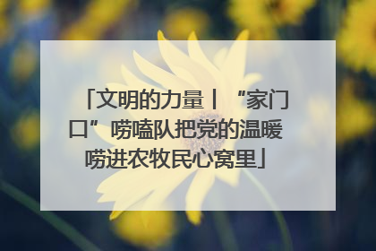 文明的力量丨“家门口”唠嗑队把党的温暖唠进农牧民心窝里