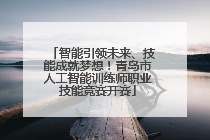 智能引领未来、技能成就梦想！青岛市人工智能训练师职业技能竞赛开赛