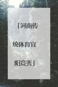 河南传统体育宜阳竞秀