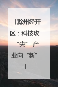 滁州经开区：科技攻“尖” 产业向“新”