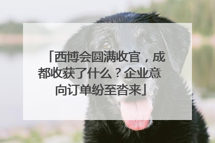 西博会圆满收官，成都收获了什么？企业意向订单纷至沓来