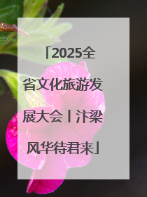 2025全省文化旅游发展大会丨汴梁风华待君来