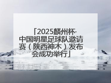 2025麟州杯·中国明星足球队邀请赛（陕西神木）发布会成功举行